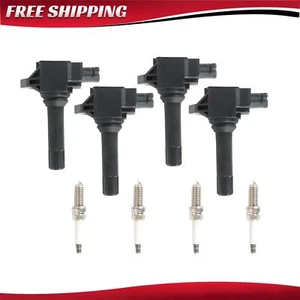 4X Ignition Coils UF774 +4 Iridium Spark Plug 93501 for 2015-2019 Subaru Outback - Picture 1 of 8