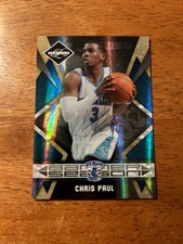 2009-10 Limited Chris Paul /10 Gold Spotlight Foil Hornets Prizm Refractor SSP