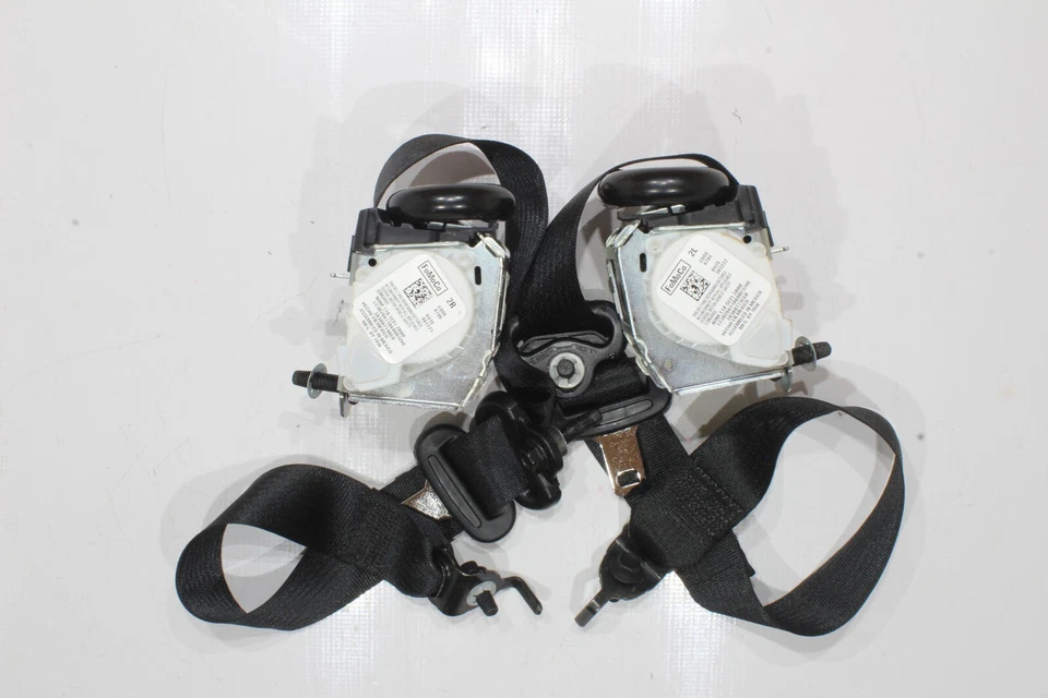 2020 2021 2022 2023 LINCOLN AVIATOR LEFT AND RIGHT REAR SEAT BELT SET OEM(BLACK) Foto 1 de 1