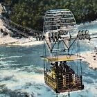 Vtg Niagara Falls Ny Aero Cable Car Over Whirlpool Rapids Postcard