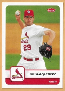 CHRIS CARPENTER ST. LOUIS CARDINALS #83 - FLEER CASI NUEVO - MONTADO 2006 - Imagen 1 de 2