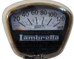 Lambretta GP SX Speedometer 120 Km/h Italian Thread GEc - Picture 1 of 1