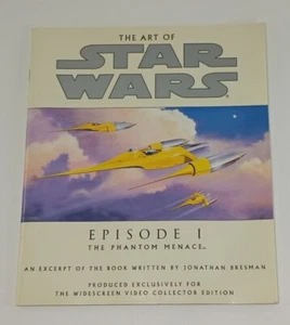 The Art of Star Wars: Episode 1 The Phantom Menace - Jonathan Bresman 1st Ed. PB - Picture 1 of 9