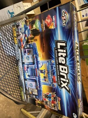 Estación de Policía Lite Brix CRA-Z-Art nueva venta al por menor Foto 1 de 4