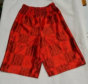 Marvel Spiderman Youth Boys Shorts Size 6/7 Red Play Shorts EUC - Picture 1 of 8
