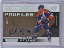 2013-14 Upper Deck Overtime Profiles /10 Justin Schultz #RP9 Rookie Auto RC