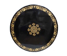 3'x3' Marble Dining Room Tables Hakik Rare Stone Mosaic Floral Art Handmade H489
