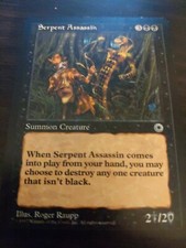 MTG Serpent Assassin 1997