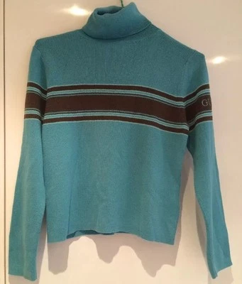 GUESS - Niña - Azul - Cuello Tortuga - Jersey - Talla S (7-8 años) Foto 1 de 2