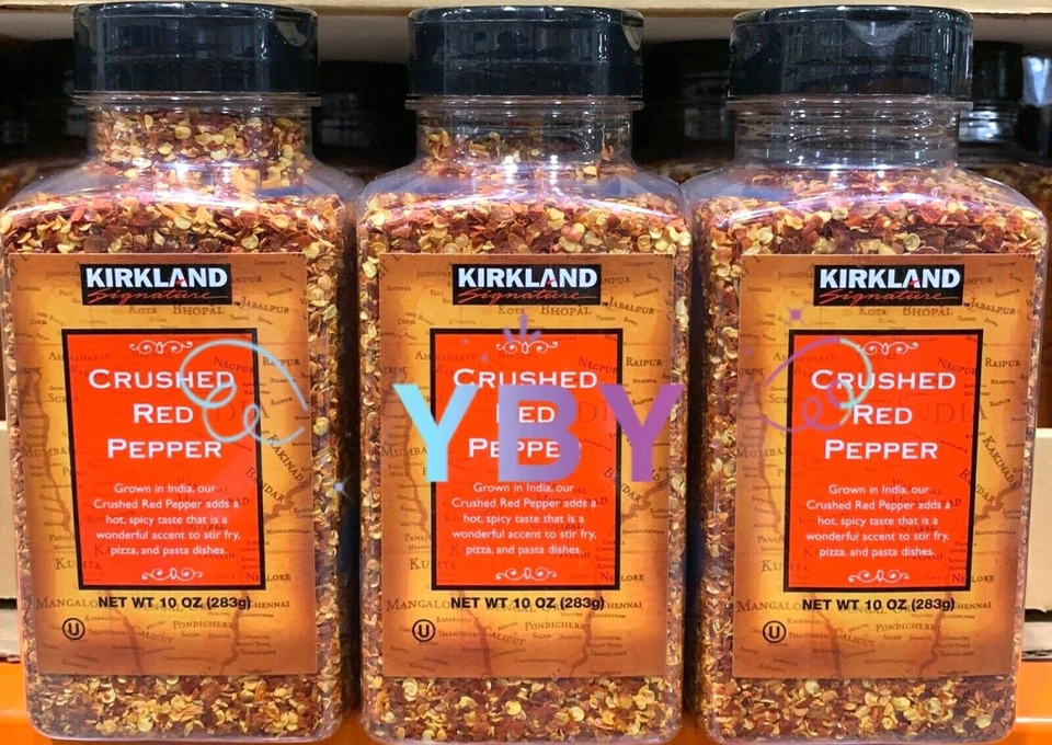Kirkland Signature Crushed Red Pepper Finest Quality 10oz