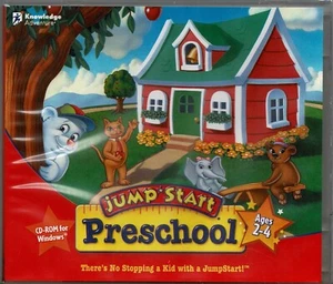 Jumpstart Preschool PC New Vista XP ABC's Colors Numbers Sounds Counts Shapes - Picture 1 of 2