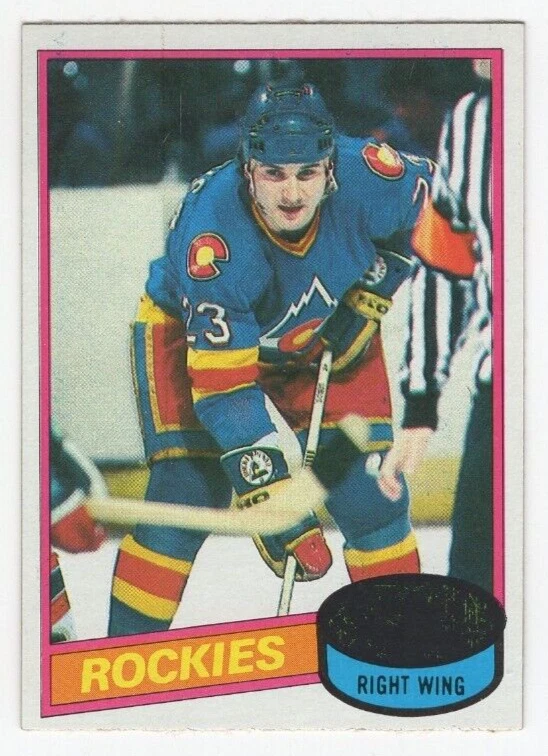 1980-81 Topps Unscratched Hockey Card #146 Lucien DeBlois - Colorado Rockies - Image 1 of 1