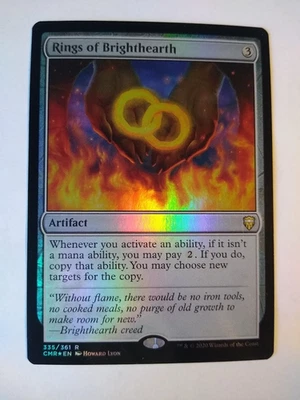 Rings of Brighthearth - Commander Legends (CMR) (Foil) - 335/361 - MtG - Image 1 of 2