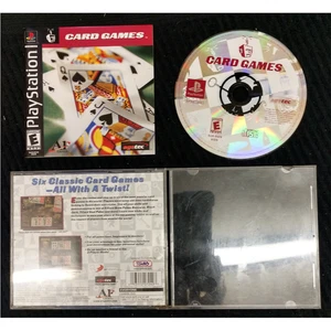 Juegos de Cartas (PS1, PSX) Playstation 1 CIB Completo - Imagen 1 de 2