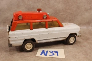 N39B Oldtimer Ist-Zustand Tonka Jeep Rettungswagen ERSATZTEILSPENDER - Bild 1 von 1