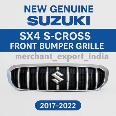 Parachoques delantero genuino Suzuki SX4 S-Cross 2017-2022 OEM 71740M64MA0-C48 Foto 1 de 3