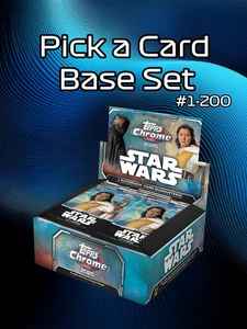 *Pick a Card* Topps Chrome 2025 Star Wars - Base Set (1-200) - Picture 1 of 74