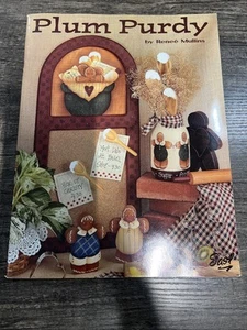 Plum Purdy︱Renee Mullins︱2000︱Painting︱Country Crafts - Picture 1 of 9