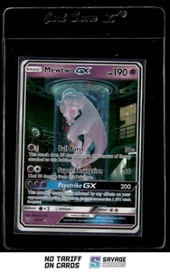 2017 Pokemon Sun & Moon - Shining Legends Mewtwo-GX #78/73 Basic/Rare Secret - Picture 1 of 3