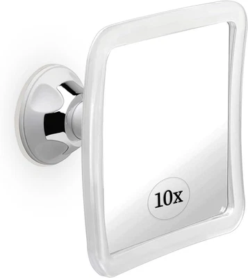 Specchio Ingranditore 10X per Trucco Con Ventosa - Specchio per Ingrandimento Po - Immagine 1 di 4