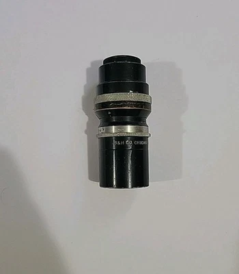 Bell & Howell Telate 3" Inch f/4 Vintage C Mount Cine Blk Camera Lens - Image 1 of 4