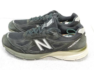 New Balance 990v4 Schuhe Herren Größe 13 Schwarz Wildleder Mesh Laufen Hergestellt in den USA M990BK4 - Bild 1 von 10
