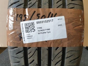 16 INCH TYRE 195/50/16 FARROAD PART WORN - Picture 1 of 11