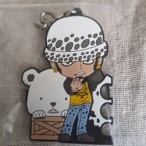 One Piece Kyun-Chara　Trafalgar Law Bepo Rubber Strap  vintage new 2015 - Picture 1 of 4