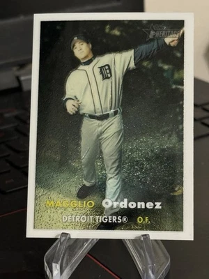Magglio Ordonez 2006 Topps Heritage Chrome /1957-Detroit Tigers - Image 1 of 2