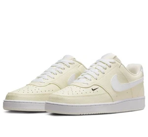 Nike Court Vision Lo NN (Mujer Talla 11) Zapatos FV9952 100 Marfil Y Blanco NUEVO - Imagen 1 de 6