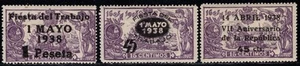 1938.MH.Ed.*755,761/762.VII Aniversario la República y Fiesta Trabajo.PCat:27€ - Imagen 1 de 2