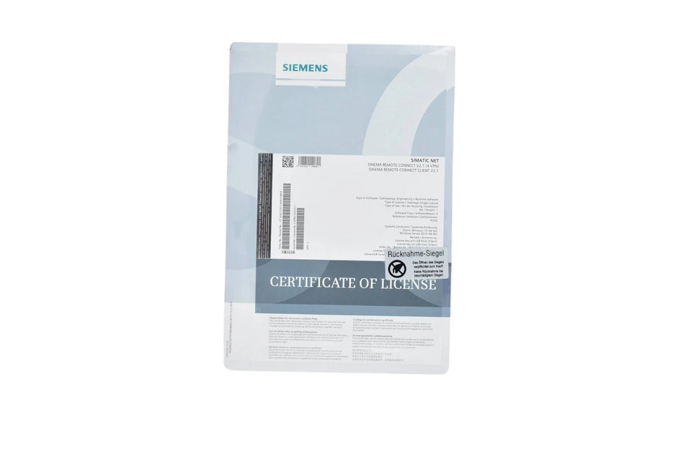 Siemens sinema Connect V2.1 (4VPN) 6GK1720-1AH01-0BV0 ( 6GK1 720-1AH01-0BV0 ) - Bild 1 von 1