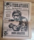 Vintage 1970's VIBRATIONS Drug Survival News Newspaper