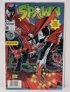 Spawn #8 - Reimpresión sudafricana rara - *Sin póster - Batleaxe 1995 en buen estado+ - Imagen 1 de 8