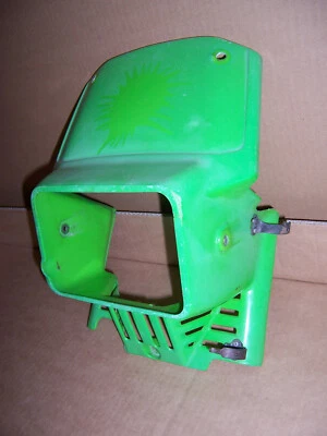 Lampenmaske Kawasaki KLR 600 570 E KL600A B 84-93 Scheinwerfer Verkleidung grün - Bild 1 von 4