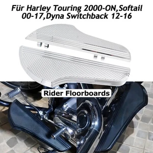 Trittbretter Vorne Für Harley Softail 00-17,Touring 00-ON,Dyna Switchback 12-16 - Bild 1 von 14