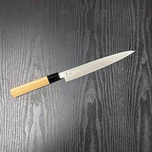 Cuchillo tradicional japonés de sushi sashimi de 9,4 pulgadas (240 mm) con protector de borde - Imagen 1 de 6