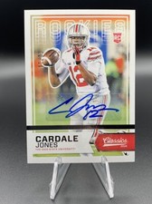 2016 Classics Significant Signatures Cardale Jones Rookie Auto /10 Ohio State RC