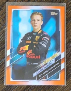 2021 Topps Chrome Formula 1 F2 #68 Liam Lawson Orange Portrait #06/25 RC 🟠 - Picture 1 of 2