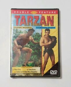 Tarzan Double Feature DVD: Tarzan's Revenge Tarzan and the Trapper - NEW SEALED!