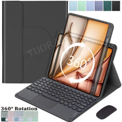 Touchpad Keyboard Case Cover For iPad 10th 9th 8th 7th 6th Gen Air 4 5 6 Pro 11 - Image 1 of 4
