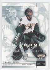 2002-03 Upper Deck Mask Collection UD Promo Marty Turco Ron Tugnutt #26