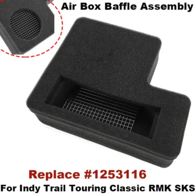 Air Box Baffle Assembly For Polaris 1993-1999 Indy Trail Classic RMK #1253116 - Image 1 of 4
