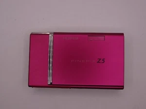 FUJIFILM Finepix Z5fd Digital Camera Pink Raspberry Red Tested - Picture 1 of 7