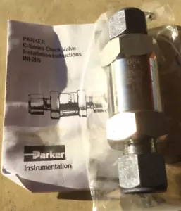 Válvula de retención Parker 8Z-C8L-1-SS (1/2") - Imagen 1 de 3