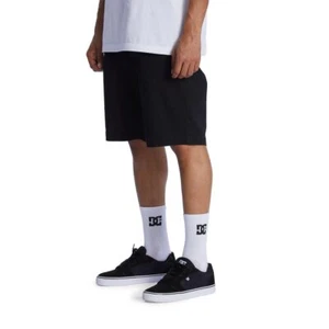 DC Worker Relaxed Chino Shorts - Black - Picture 1 of 4