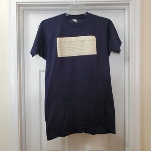 Camiseta IBM Punch Card 100% Algodón Hecha en EE. UU. Puntada Única Talla 46-48 - Imagen 1 de 7
