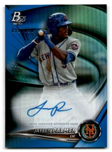 Autógrafos Bowman Prospect 2021 azul #PAPR-JP Jaylen Palmer casi nuevo identificación mínima: 66402 - Imagen 1 de 2