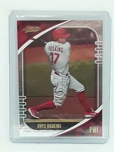 Rhys Hoskins 2021 Panini Absolute Baseball - #14 - Philadelphia Phillies - Picture 1 of 2