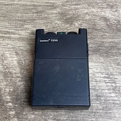 Intelect schwarz zwei Kanäle tragbar Schmerzlinderung TENS Basic Elektrotherapiegerät - Bild 1 von 4